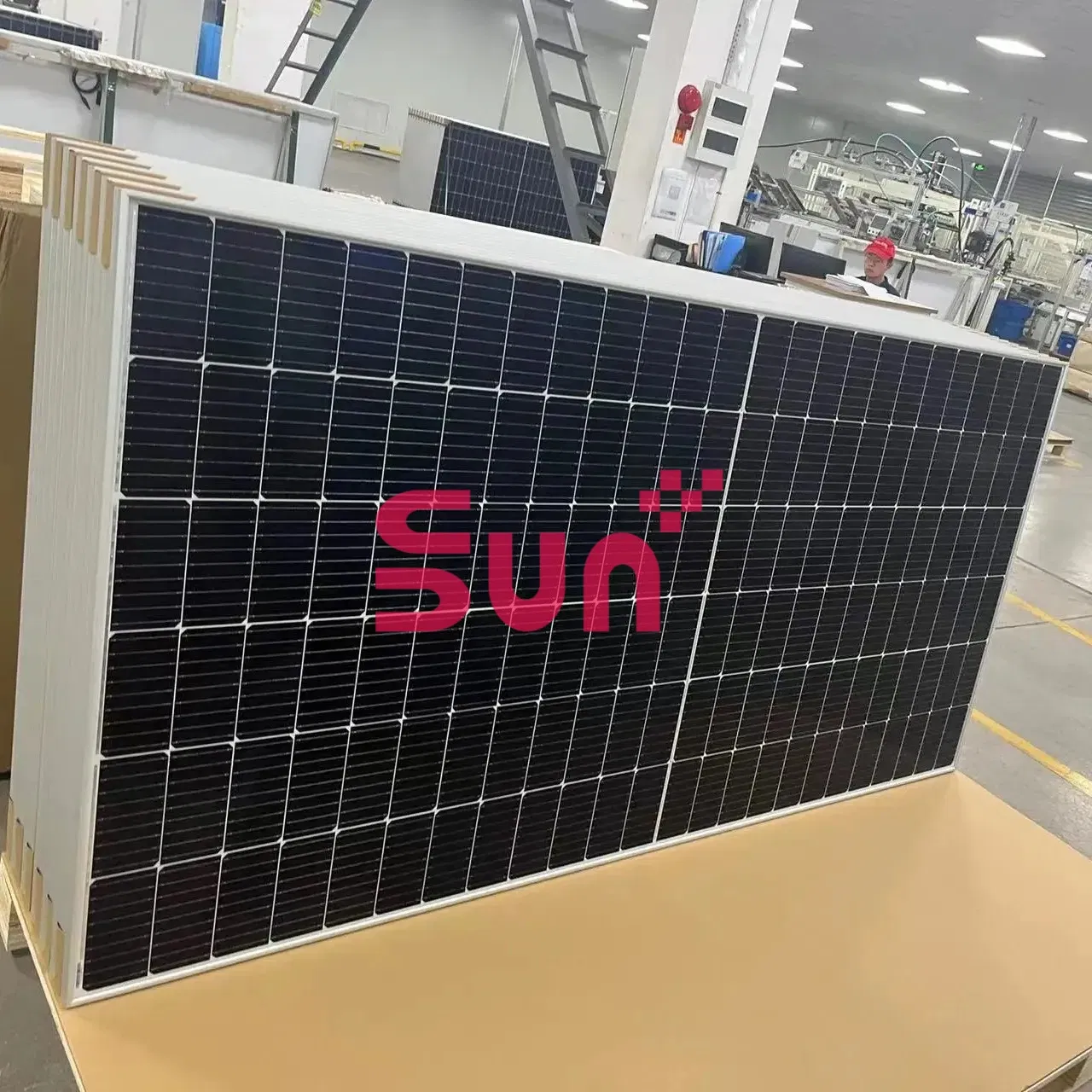 Painéis Solares Bifaciais Sunplus Tier 1 para Uso Comercial com CSA