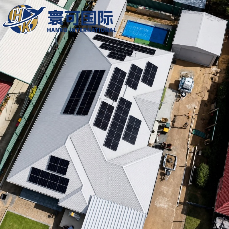 Kit Completo de Painéis Solares Conectados à Rede para Suprimento de Energia Familiar