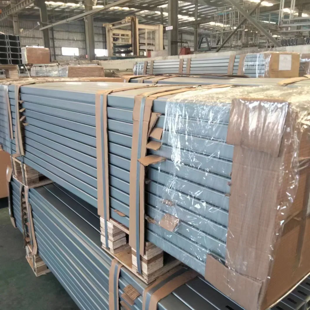 Preparação de paletes de aço para envio marítimo