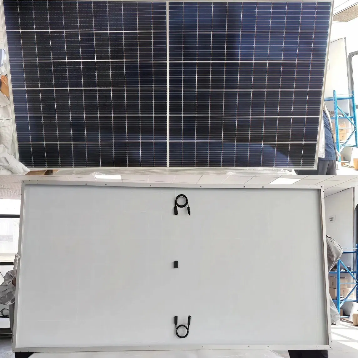 580W Painel Solar Monocristalino Topcon Baixa Tampa 25-Year Garantia para Telhado Comercial