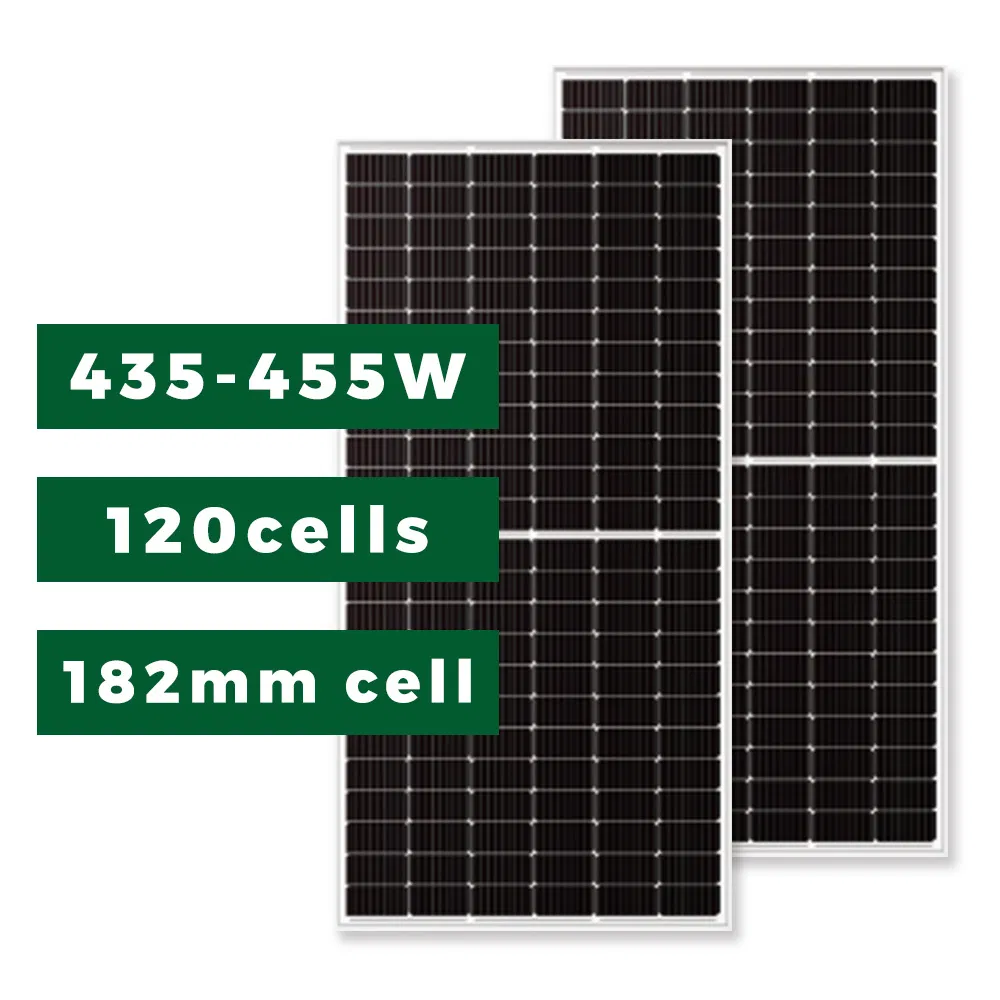 Grau de Proteção IP68 30V 435-455W Módulo de Painel Solar Monocristalino de Meio Célula Fazenda Solar