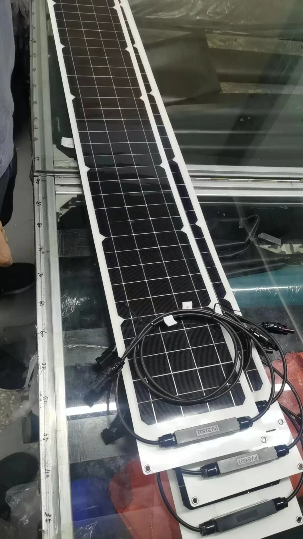 Painel Solar Flexível Personalizado 5W 10W 20W 30W 40W 50W 60W 80W 90W 100W 120W Painel Solar Mono Slim para Sistema Solar