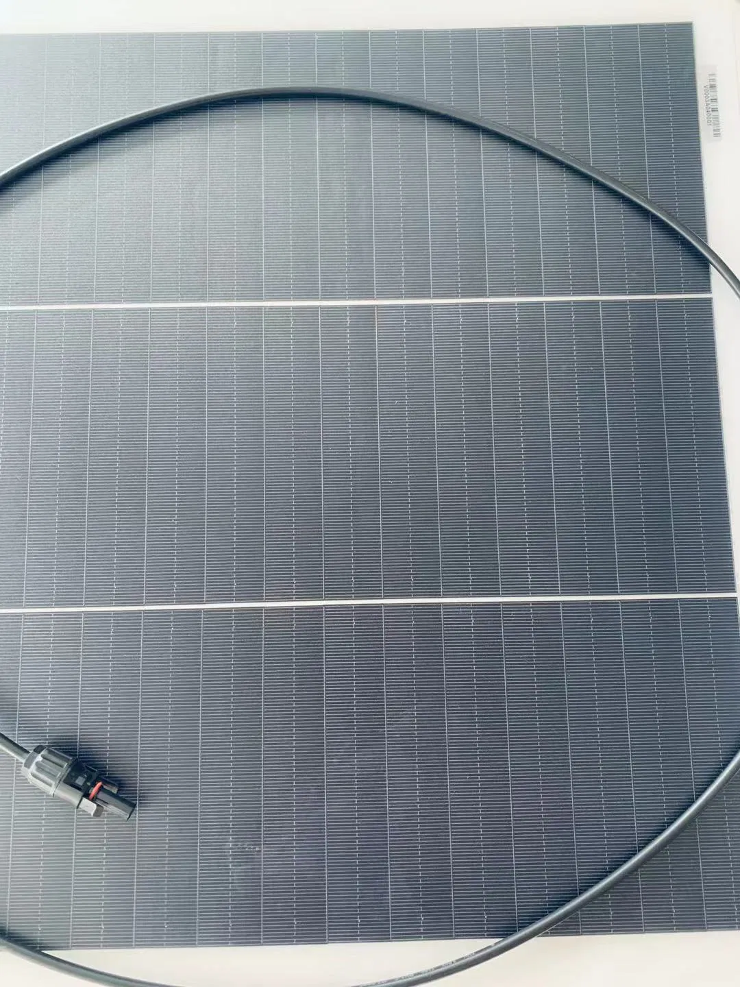 Módulo PV de Célula Solar Monocristalina em Telha 100W Painel Solar Flexível para RV Barco Iate Caravana Marítima Van Camper