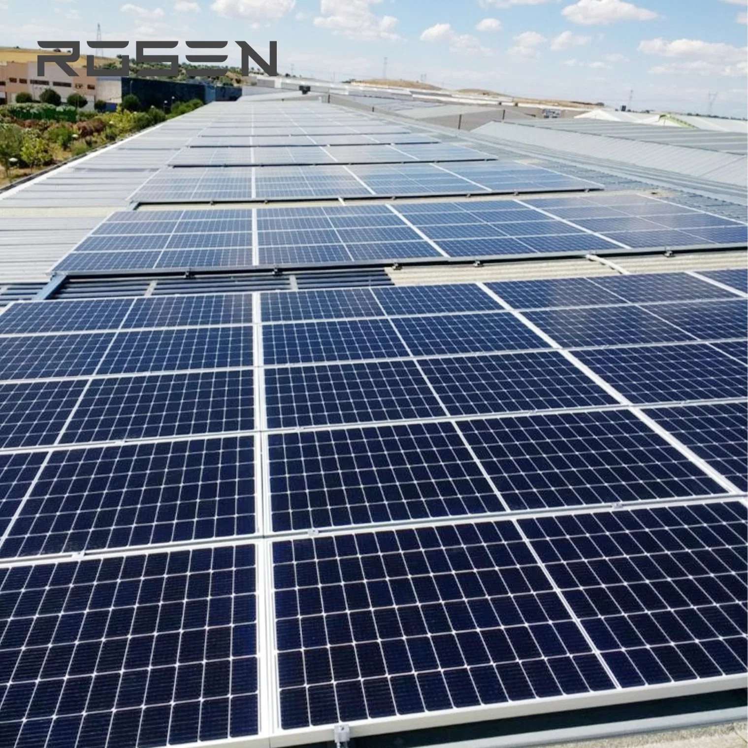 Sistema de Painel Solar Rosen Ess 100kw Bateria de Lítio Armazenamento de Energia