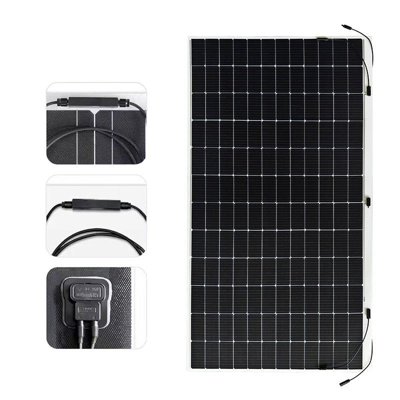 430W Painel Solar Flexível 1900*1140*3mm para Barco Marinho