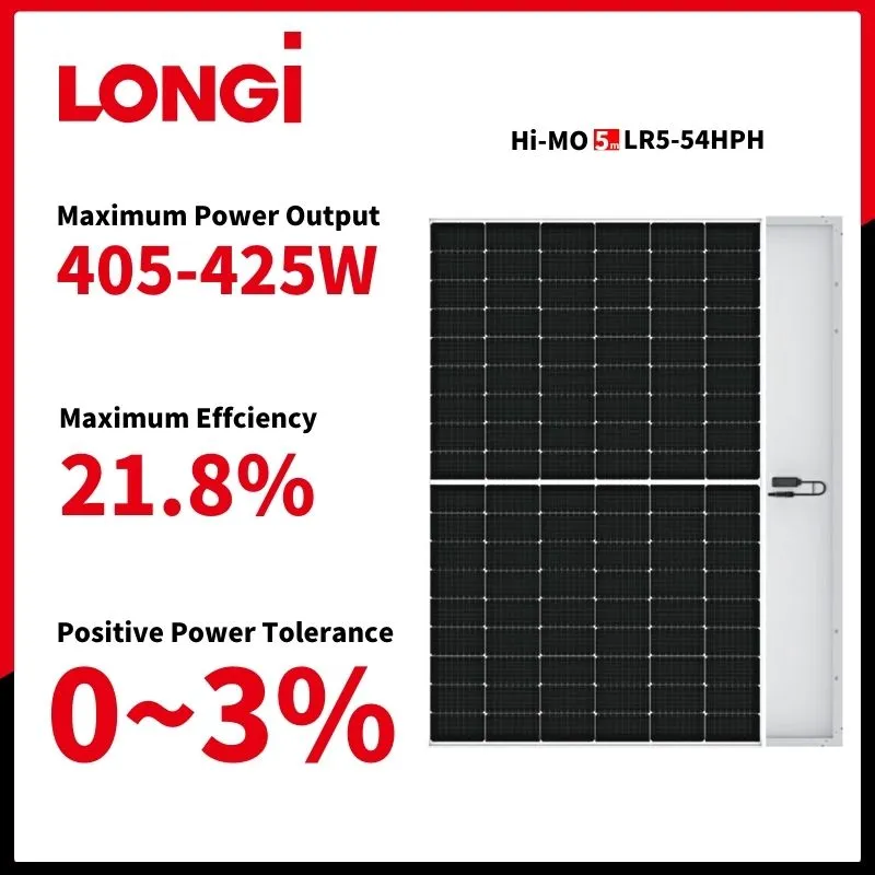 Painel PV Monocristalino Tipo P para Fazendas Solares de Alta Eficiência