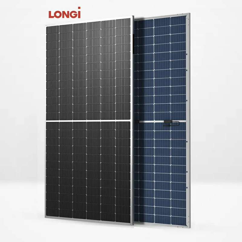 Jinko Longi/Ja/Trina 665W 690W 715W Painel Solar de Alta Eficiência Tipo N Estoque em Armazém no Exterior Projeto de Fazenda Solar Terrestre