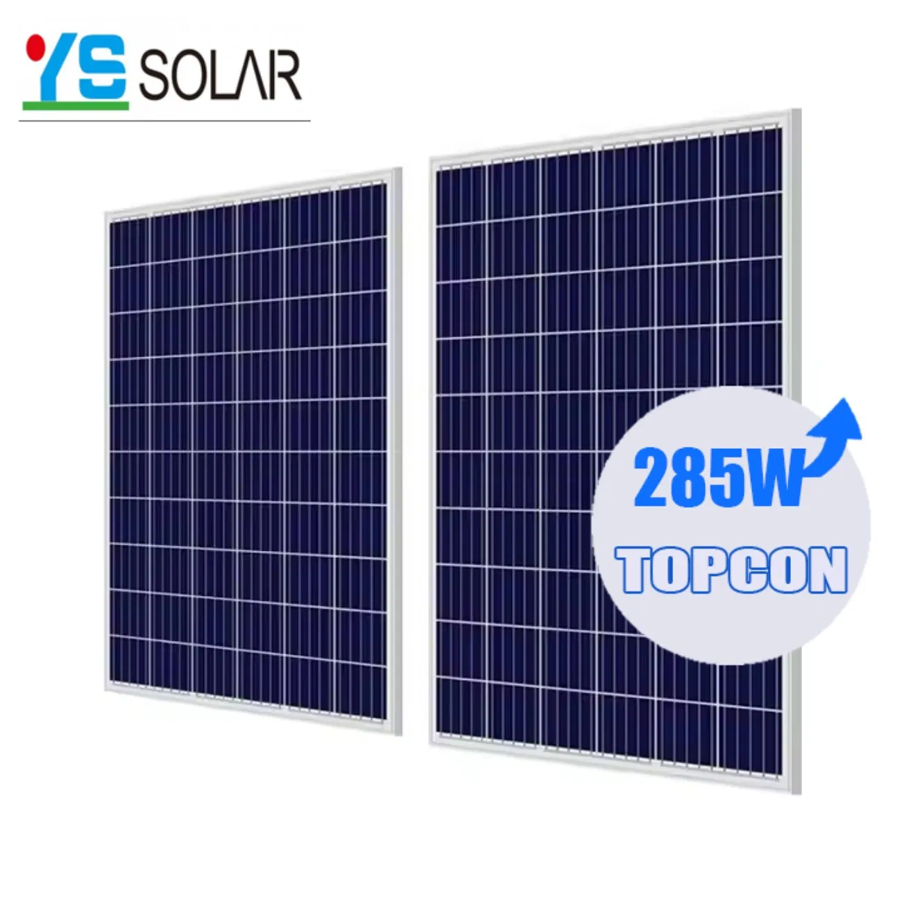 Grande Estoque Painel Solar Monocristalino Durável Confiável Robusto para Aplicações Industriais