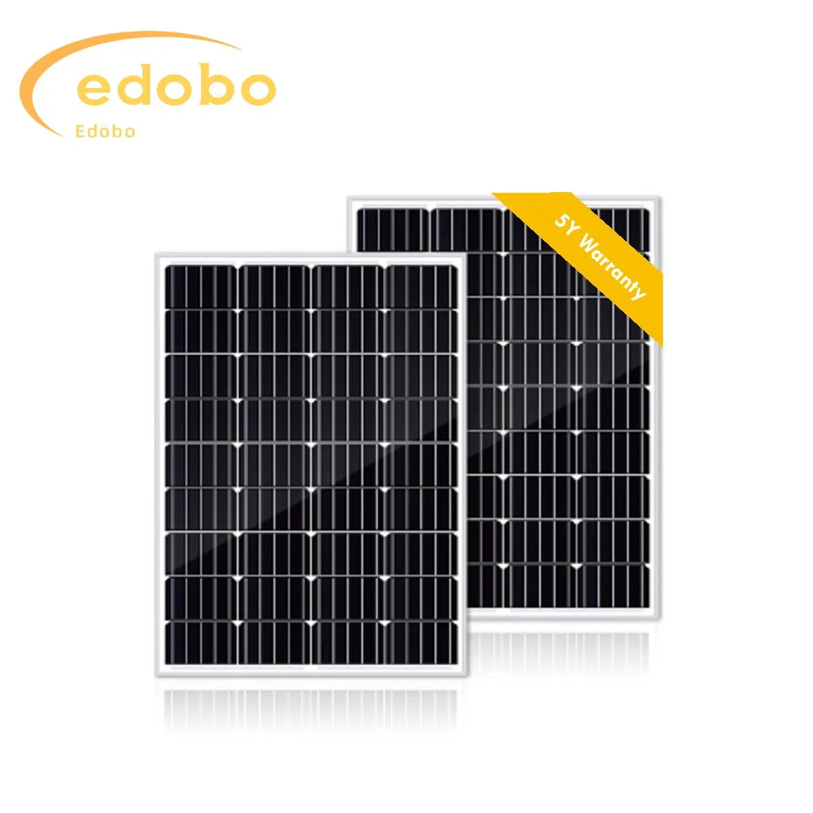 Painéis Solares de Alta Eficiência 160W/170W/180W/190W para Energia Renovável Residencial
