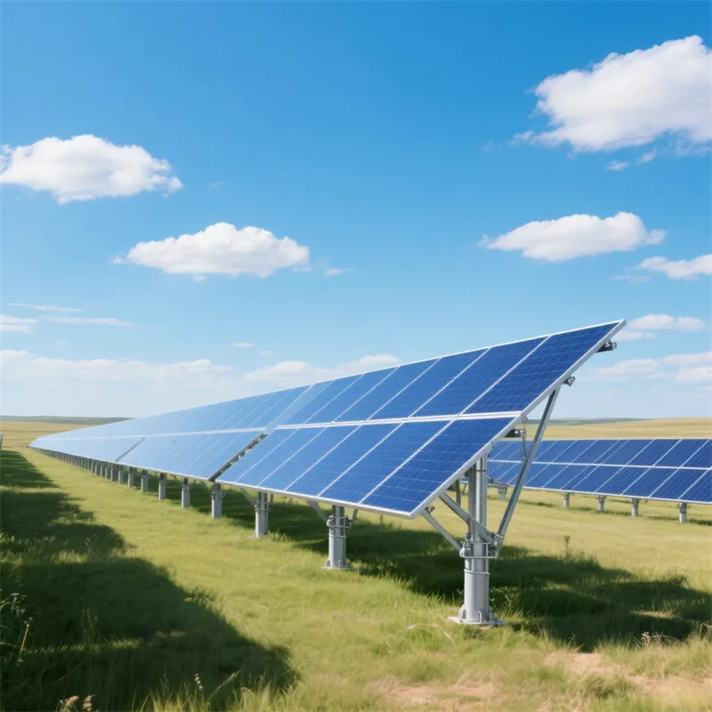 Sistema de Montagem no Solo de Aço Galvanizado a Preço de Fábrica para Painéis Solares