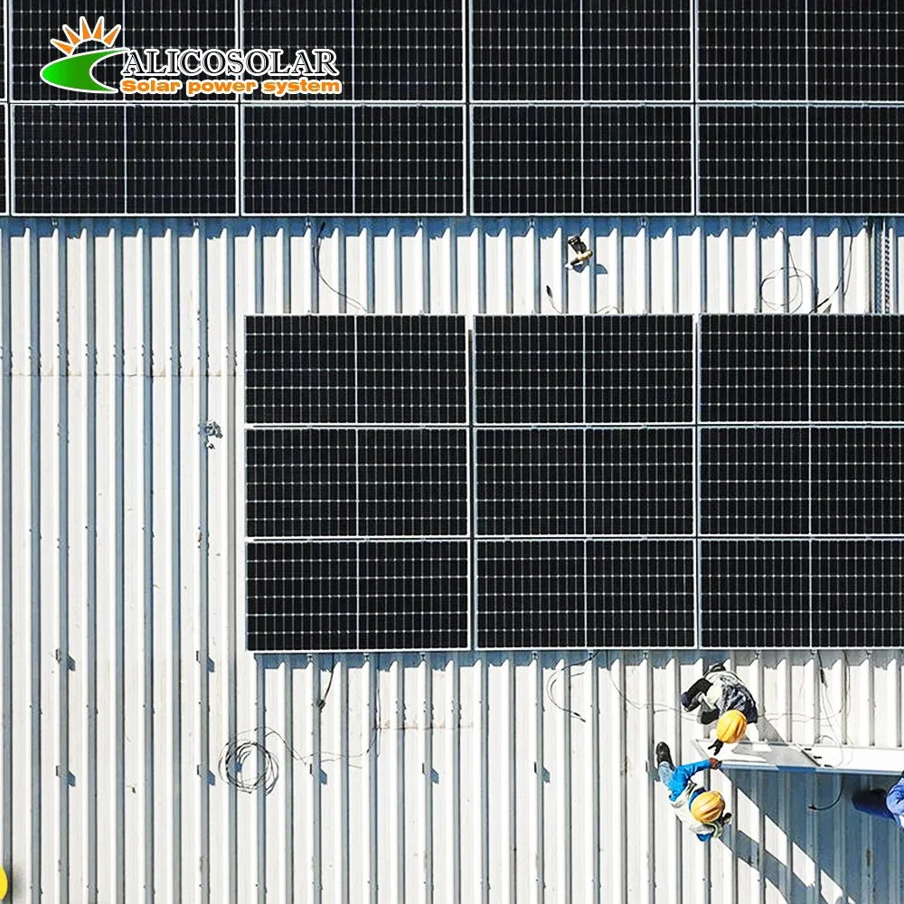 14 Alicosolar Mono Half Cell 450W Painel Solar 144 Módulo de Células PV com TUV/CE/ISO para Industrial