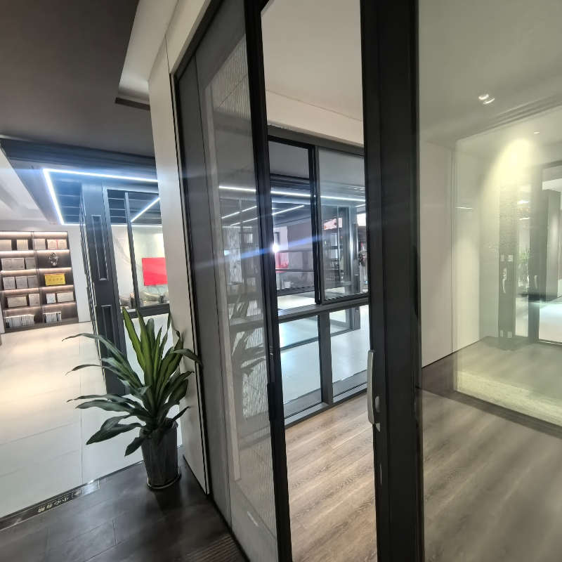 Custom Color Match Aluminum Alloy Doors and Windows for Architectural Design Harmony
