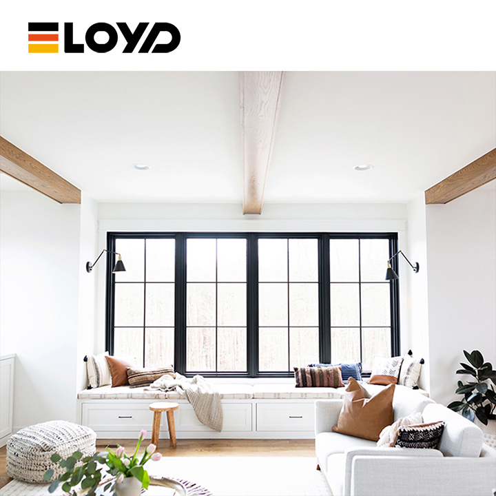 Hot Sale Large Insulated Glass Panoramic Window Aluminum Alloy Floor To Ceiling Frame For Picture Windows