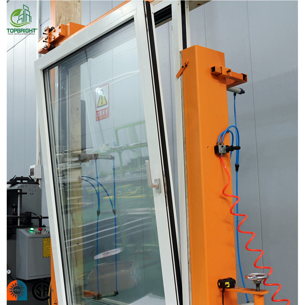 Topbright Custom Window and Door Thermal Break Insulated Casement Window Soundproof Double Glazed Aluminum Windows