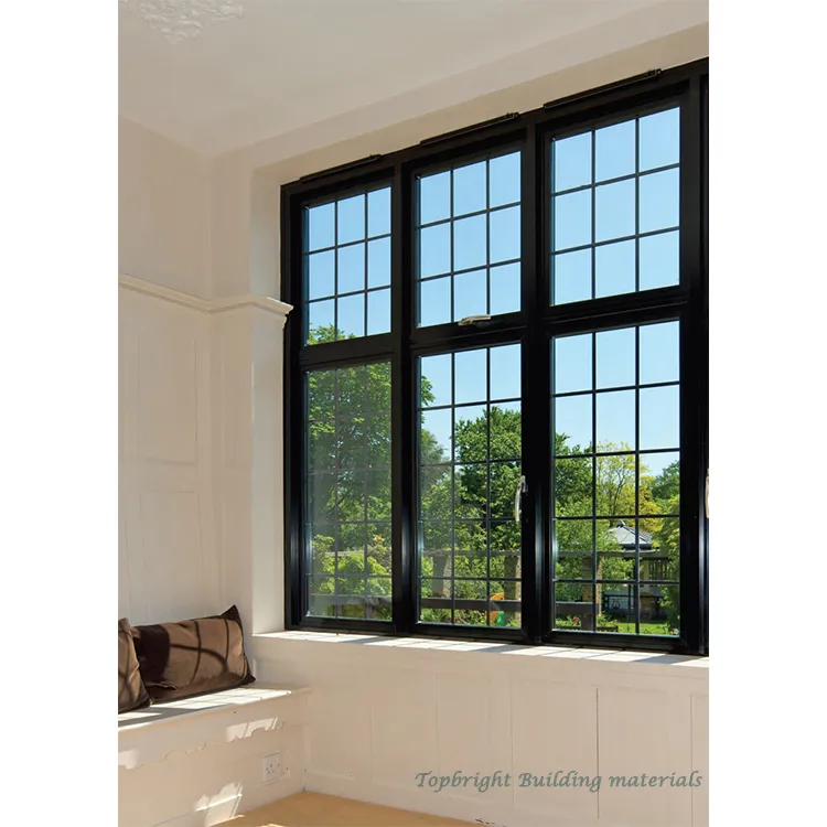 House Insulation Windows Modern Design Double Glazed High Impact Casement Aluminum Windows Detail 2