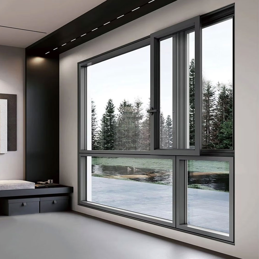 Premium Aluminum Doors and Windows: Customized Double Glazed Soundproof Aluminum Sliding Window for Luxury Villa Residence