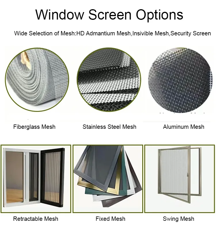 Excellent Quality Windows and Doors Tempered Glass Aluminum Awning Window