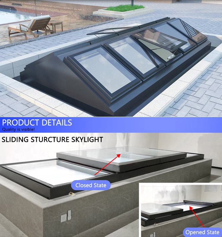 Electric Retractable Glass Roof Overview