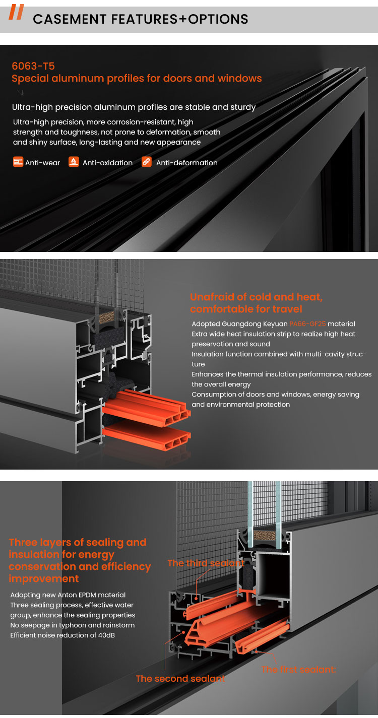 Aluminum Window Option A