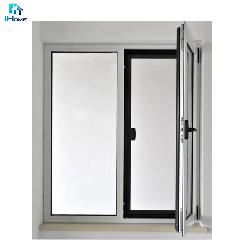 Hurricane-Resistant Plastic Aluminium Windows, Aluminium Casement Window