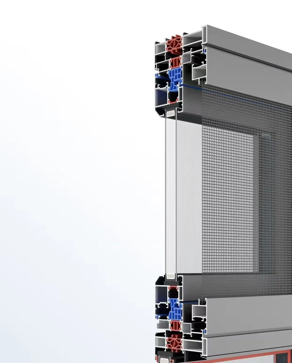 Thermal Break Energy Efficiency Window Section