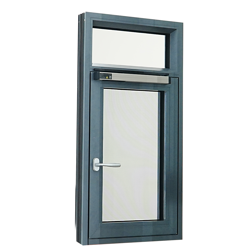 Morden Anti-theft Intelligent Glass Window Aluminium Hurricane Proof Windows Prices