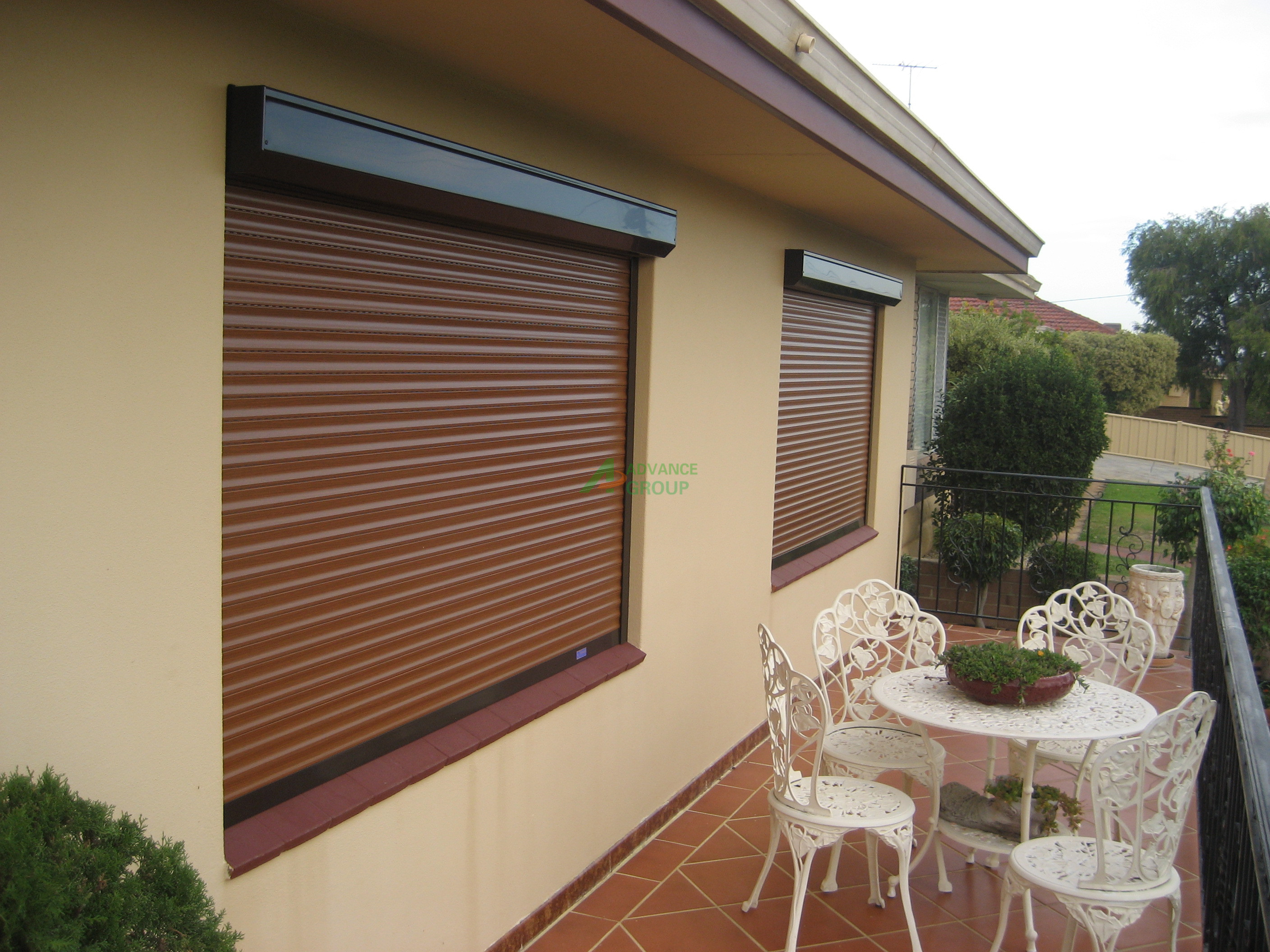 Aluminum roller shutter view 3