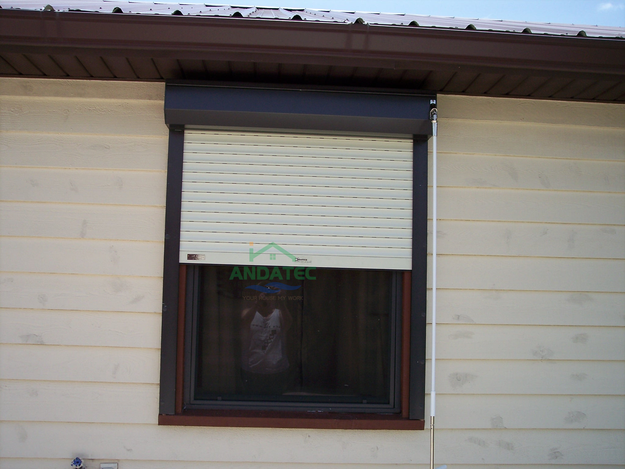 Aluminum roller shutter view 5