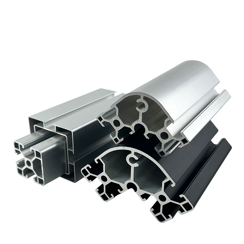 Low Price Customized National Standard Silver Industrial Windows Aluminum Extrusion Profile