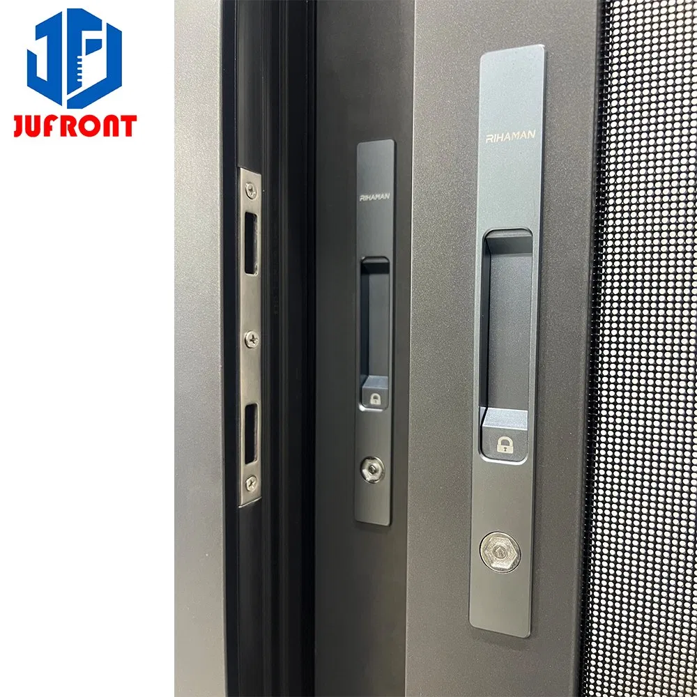 Modern Aluminum/Aluminium Folding Awning Sliding Casement Window with Double Glass and Energy Efficient