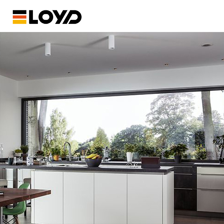 Hot Sale Large Insulated Glass Panoramic Window Aluminum Alloy Floor To Ceiling Frame For Picture Windows
