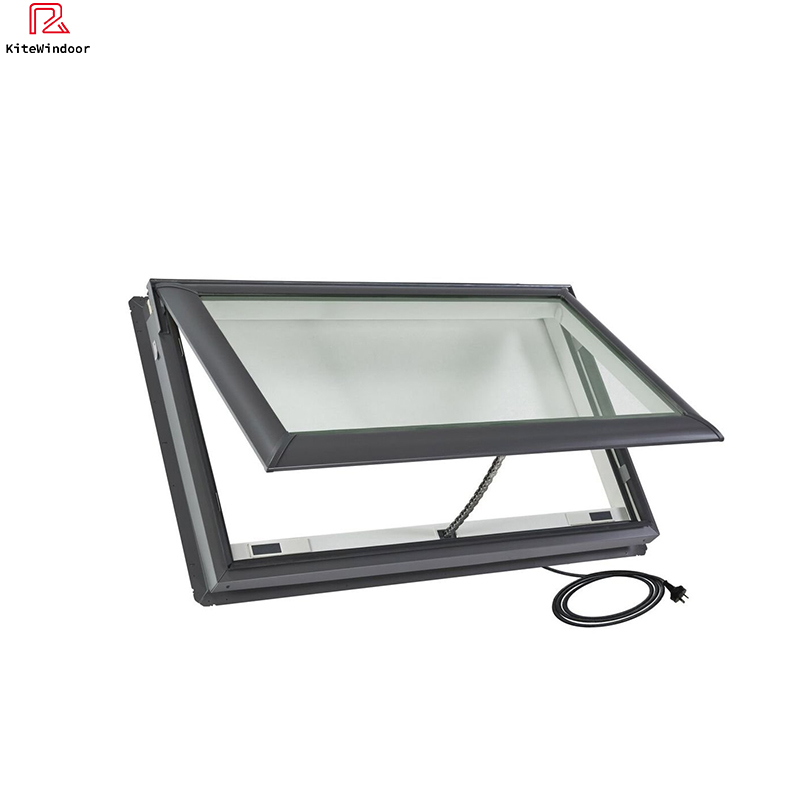 Modern Architectural Aluminum Frame Automatic Smart Skylight with Smart Remote Control System