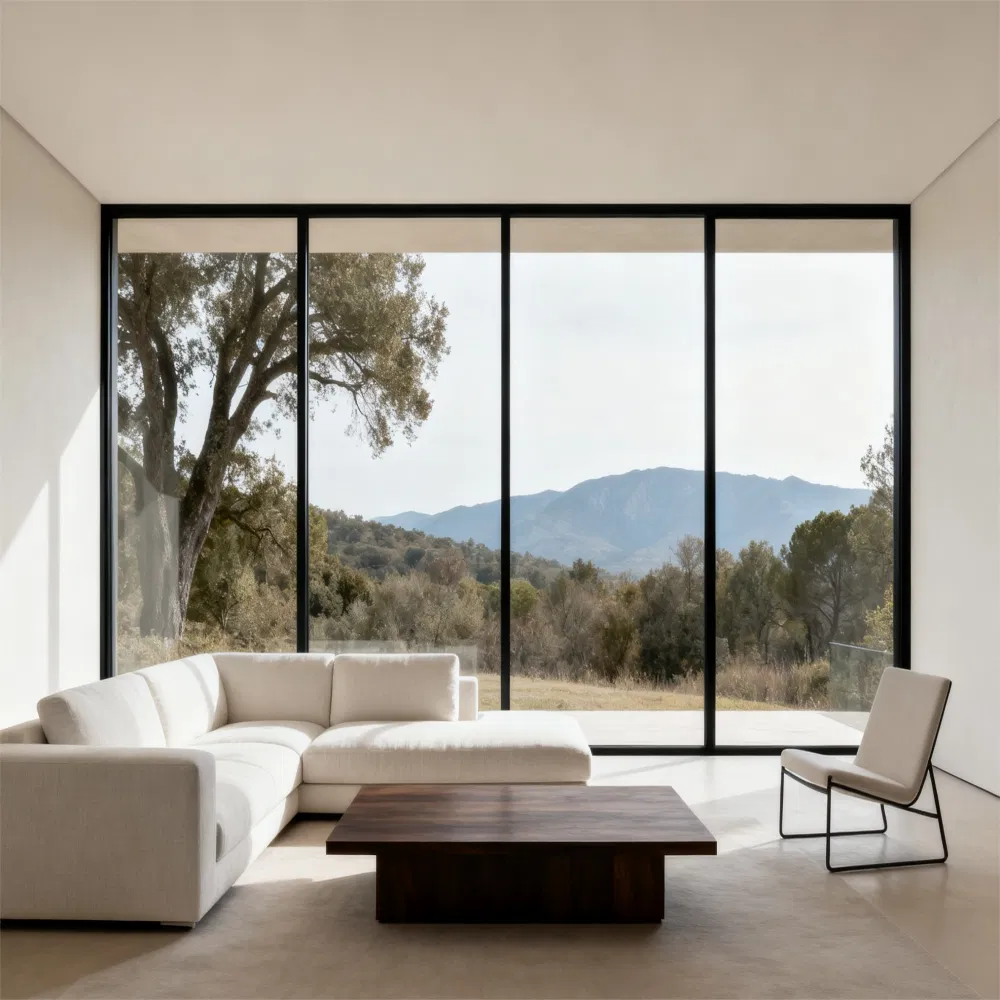 Low-Maintenance No-Rust No-Deformation Easy-Handling Commercial-Residential Standard Aluminum Doors and Windows