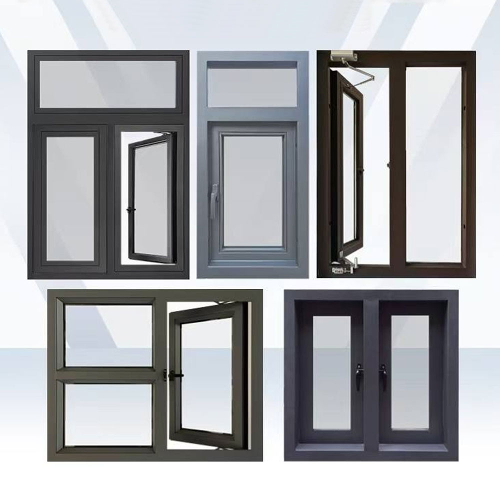 Standards High Quality Residential System Villas Residential Casement Aluminum windows For Houses