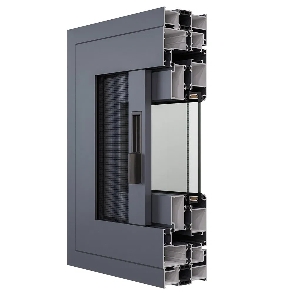 Custom Energy Saving Wood-Clad Aluminum Windows for Residential Houses