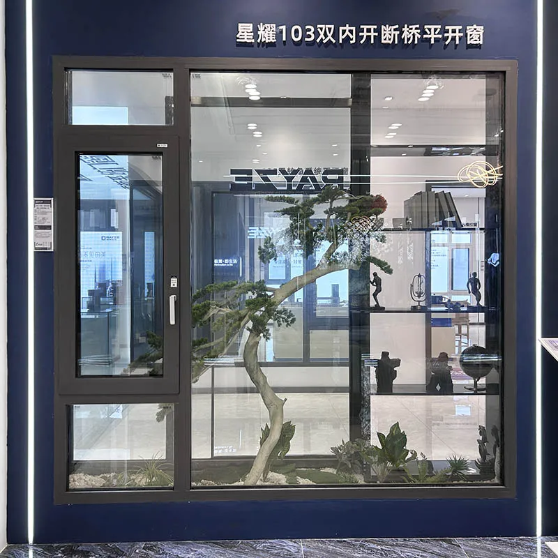 Aluminium Thermal Break Casement Windows