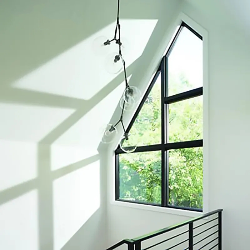 European Standard Modern Style Hurricane Resistant Large View Aluminum Fixed Glass Picture Windows