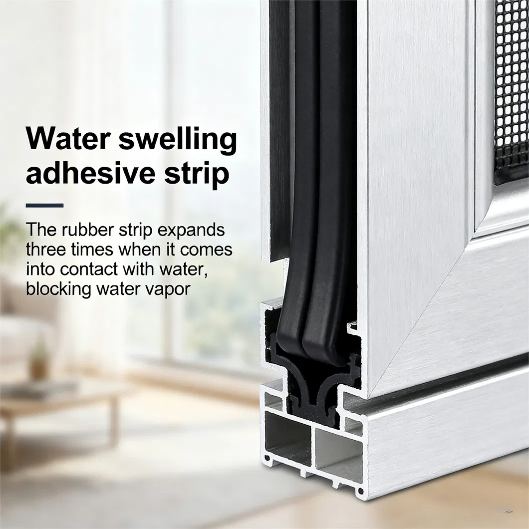 Low-Maintenance No-Rust No-Deformation Easy-Handling Commercial-Residential Standard Aluminum Doors and Windows