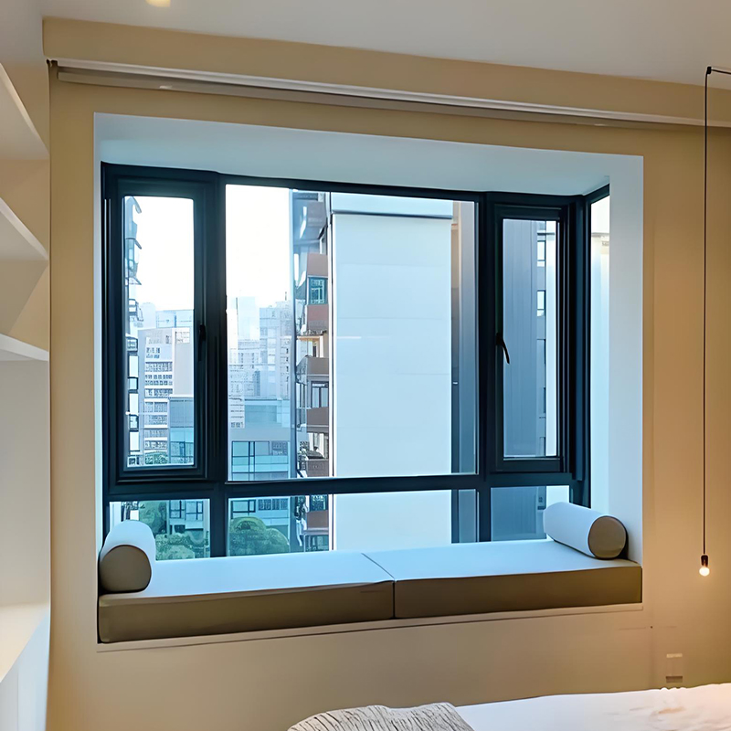 Kspc75 Modern Customized Double Glazed Thermal Break Aluminium Casement Window for House