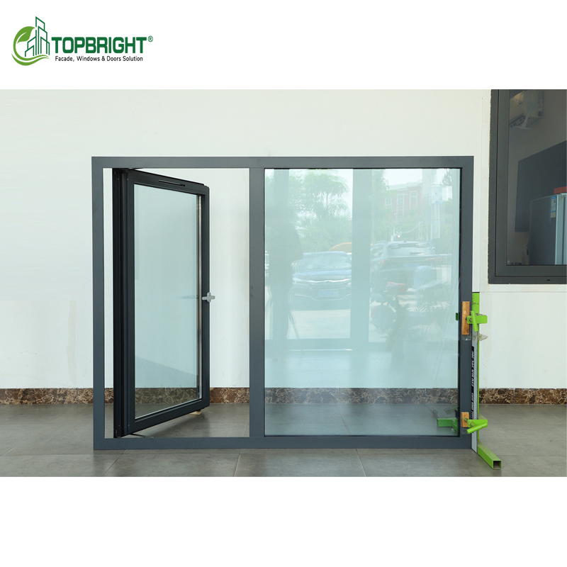 Topbright Aluminium Windows Doors Glass Energy Efficient Aluminum Casement Windows