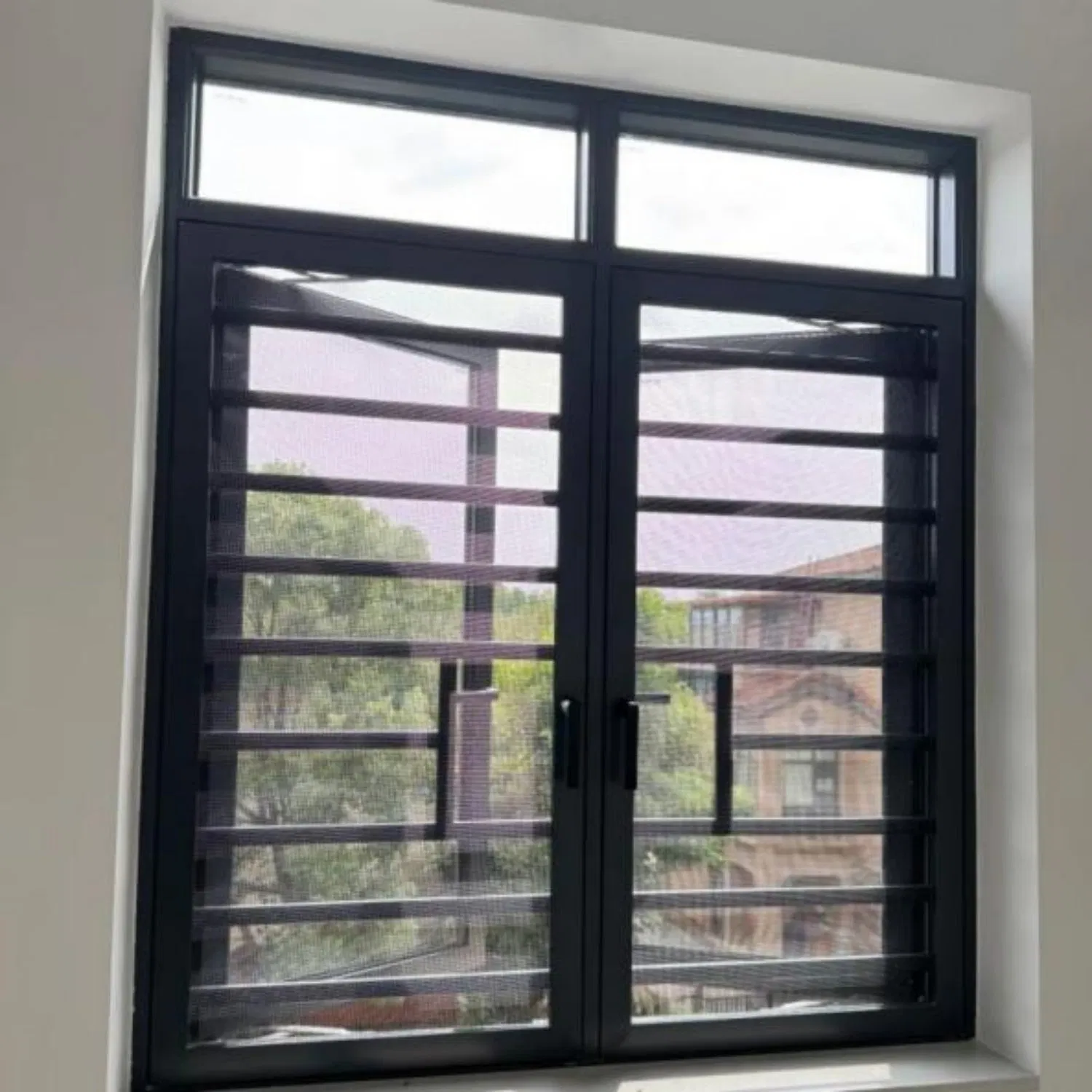 Popular High Performance Cost Effective Thermal Break Aluminum Casement Window for School Projects