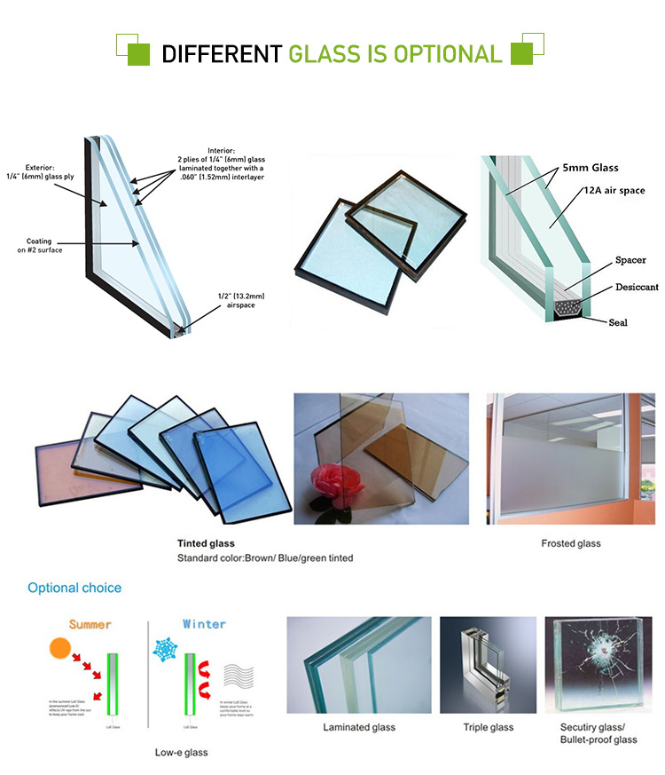 AS2047 Australia European Standard Smart windows Ventanas De Aluminio Window Security
