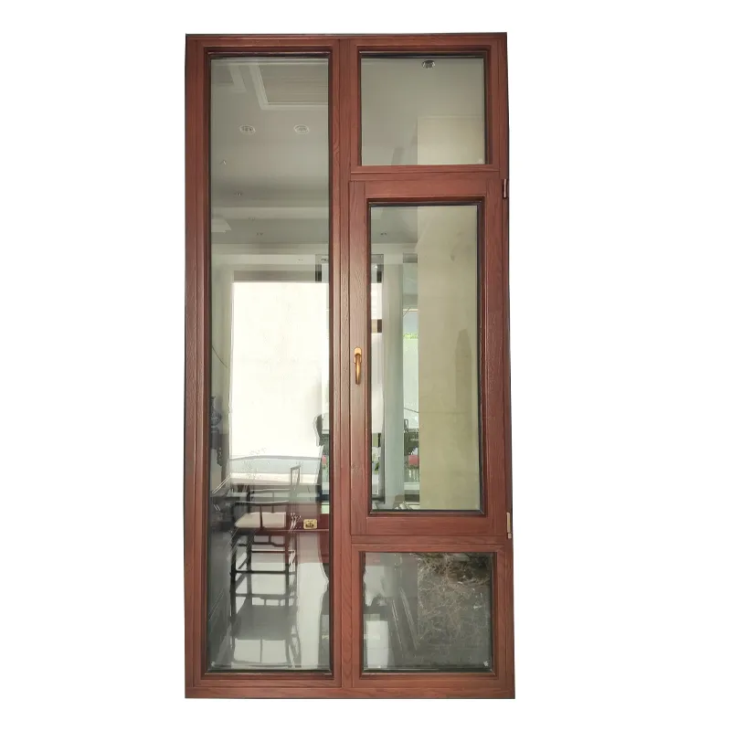Window Frame Double Glazed Casement Windows Aluminum Tilt and Turn Windows