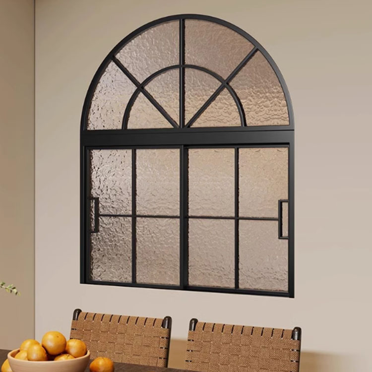 NFRC Standards High Energy Efficiency Double Glazing Aluminum French windows Double Casement Window with Grill
