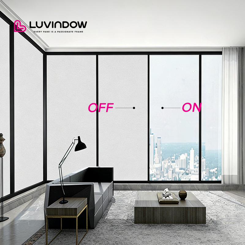 NFRC Certified Commercial Smart Glass Double Glazing Aluminium Windows Modern Fixed Aluminum Alloy Made in China