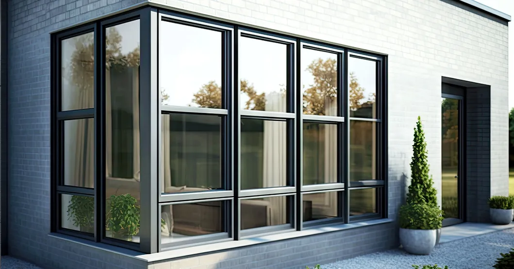Thermal Break Aluminum Alloy Profile Factory Custom Double-Glazed Aluminum Window