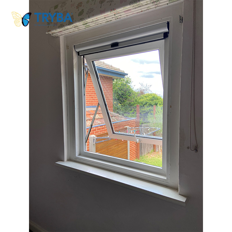 Residential White Aluminium Price Retractable Window Awning Aluminium Window