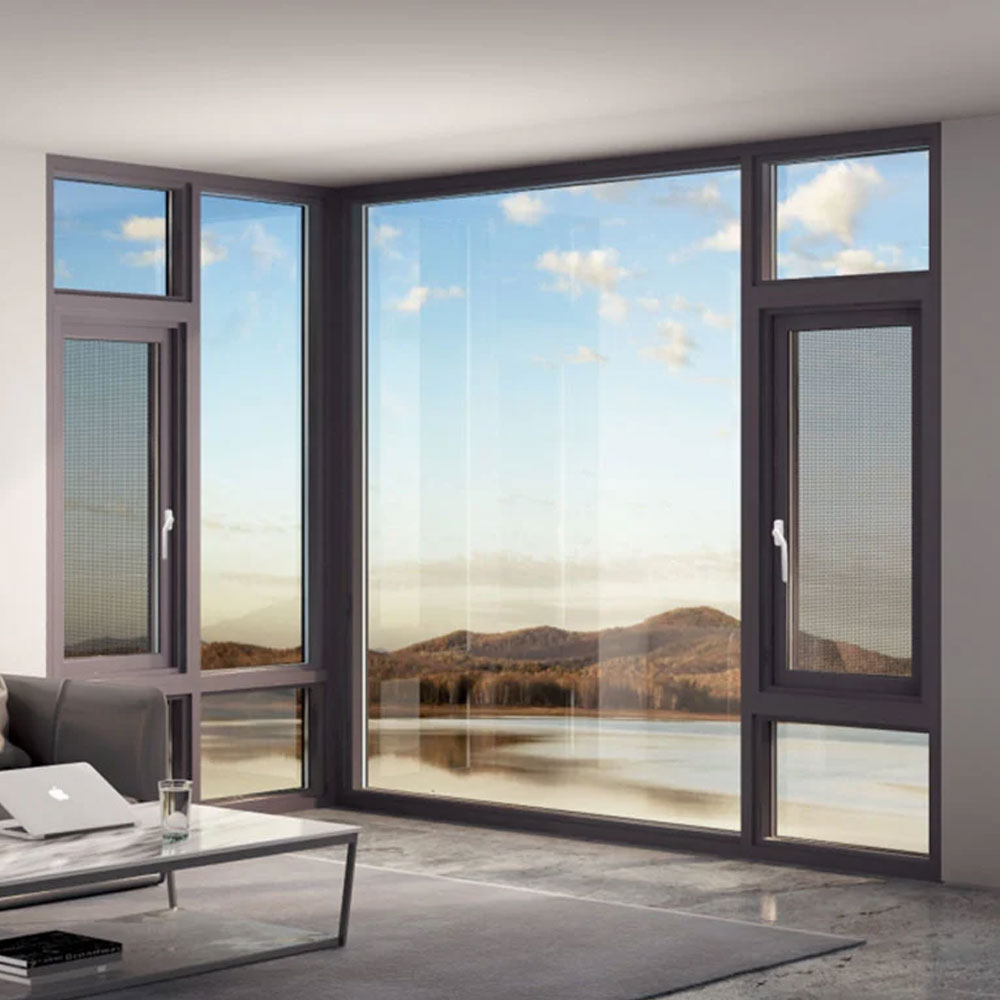 Premium Aluminum Doors and Windows: Customized Double Glazed Soundproof Aluminum Sliding Window for Luxury Villa Residence