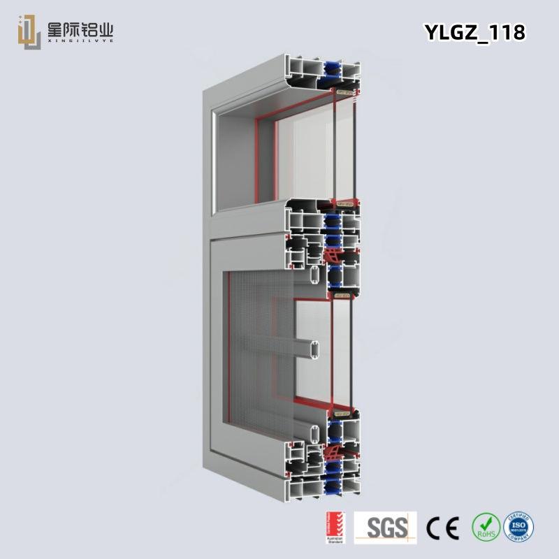 Customised Aluminum Frames for Architectural Perfection Aluminium Casement Window