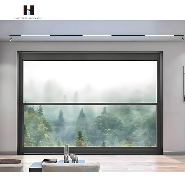 High Quality Modern Smart Lift Window Energy-Saving Soundproof Automatic Hurricane Aluminum Alloy Vertical Sliding Exterior Use